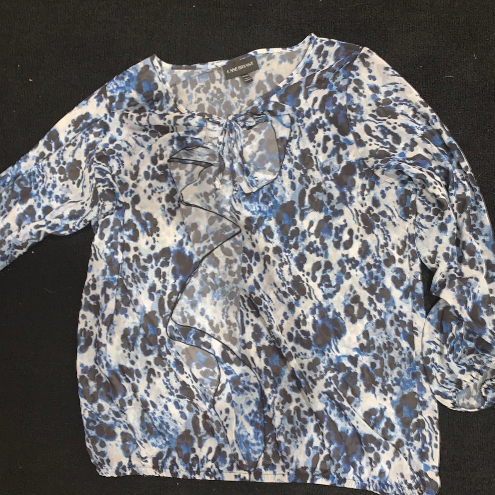 Lane Bryant Long sleeved blouse